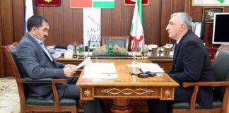 Уполномоченный по правам человека в РИ представил Главе республики отчет о проделанной работе за I квартал текущего года