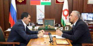 Состоялась рабочая встреча Уполномоченного с Главой Республики Ингушетия