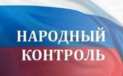 О функционировании системы «Народный контроль»
