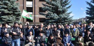 Акция протеста проходит без нарушений