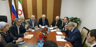 Встреча с Полномочным представителем Президента Российской Федерации в СКФО Юрием Чайкой