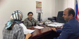 Уполномоченный по правам человека Ибрагим Цечоев и Президент адвокатской палаты Зарета Хаутиева провели «День бесплатной правовой помощи населению Республики Ингушетия»