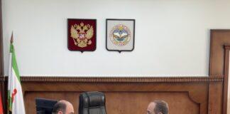 Состоялась рабочая встреча Уполномоченного по правам человека в Республике Ингушетия Ибрагима Цечоева и Управляющего Отделением Социального фонда России по Республике Ингушетия Зубейра Евлоева