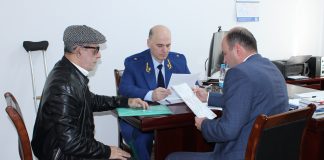 Состоялся совместный прием граждан Уполномоченного по правам человека в республике и первого заместителя прокурора Ингушетии