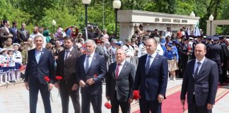 Уполномоченный по правам человека в Ингушетии принял участие в митинге, посвящённом 80-летию Великой Победы