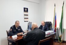 Состоялся прием граждан с участием заместителя министра внутренних дел по Республике Ингушетия